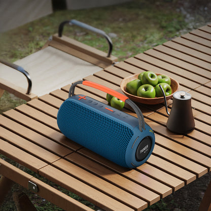 Wiwu H6 RGB Işıklı Askılı TWS Bluetooth Speaker Hoparlör v5.3 16W Mavi