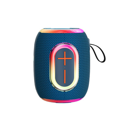 Wiwu H9 RGB Işıklı Askılı TWS Bluetooth Speaker Hoparlör v5.3 10W Mavi
