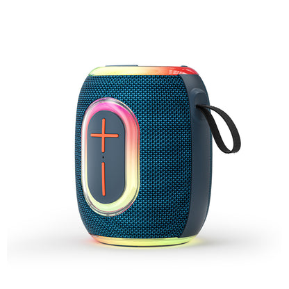 Wiwu H9 RGB Işıklı Askılı TWS Bluetooth Speaker Hoparlör v5.3 10W Mavi