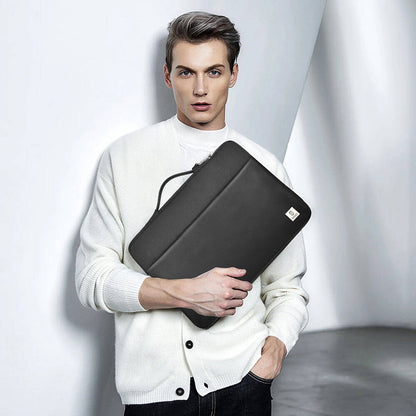 Wiwu Hali Laptop Sleeve Dupont Cordura 1680D Su Geçirmez Naylon Kumaş 16" Laptop Çantası Siyah