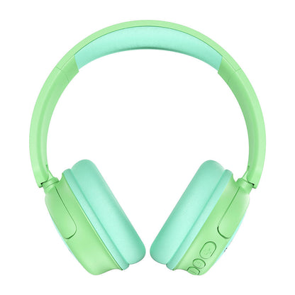 Wiwu KTD-02 Ayarlanabilir Kulak Üstü Kablolu ve Bluetooth 5.3 Çocuk Kulaklığı Mavi