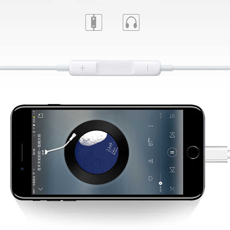Wiwu LT02 Plus Lightning Audio Adapter Gray 