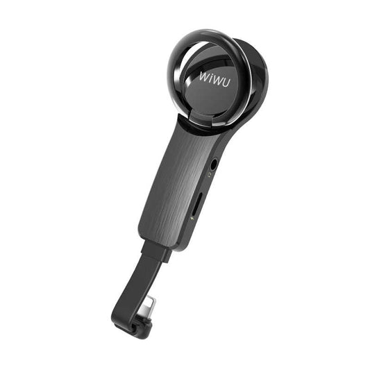 Wiwu LT05 Lightning Audio Adapter Black 