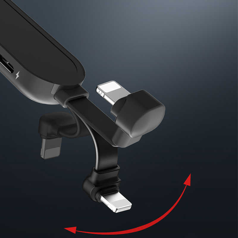 Wiwu LT06 Lightning Audio Adapter Black 