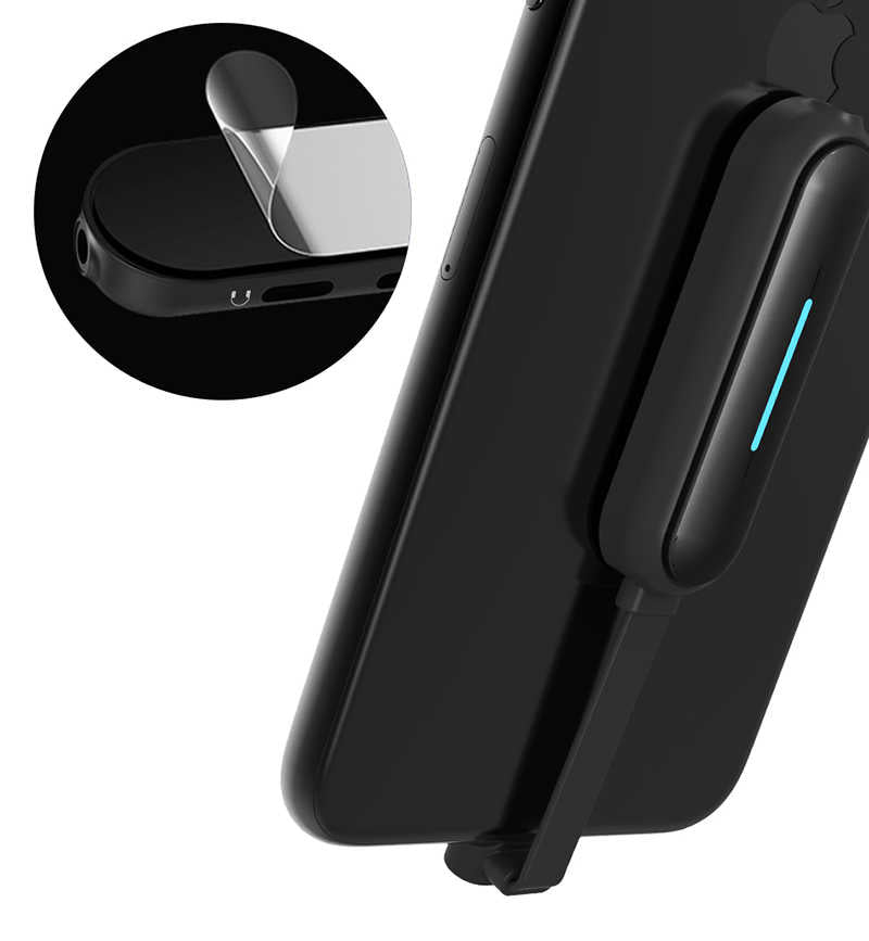 Wiwu LT06 Lightning Audio Adapter Black 