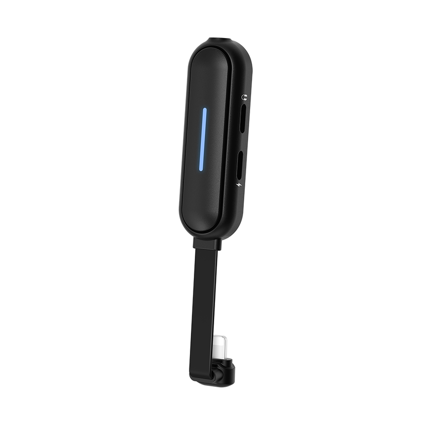 Wiwu LT06 Lightning Audio Adapter Black 