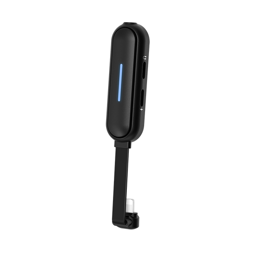 Wiwu LT06 Lightning Audio Adapter Black 