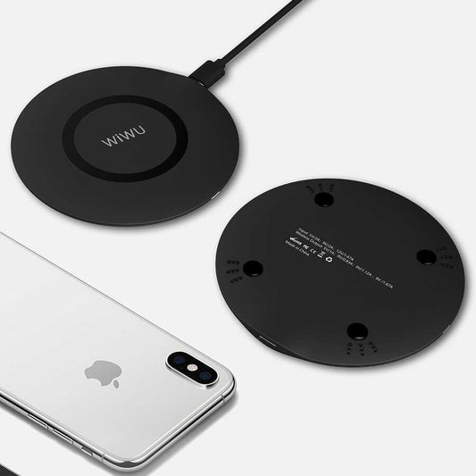 Wiwu M3 Wireless Magnetic Charger 15W iOS Android Supported Black