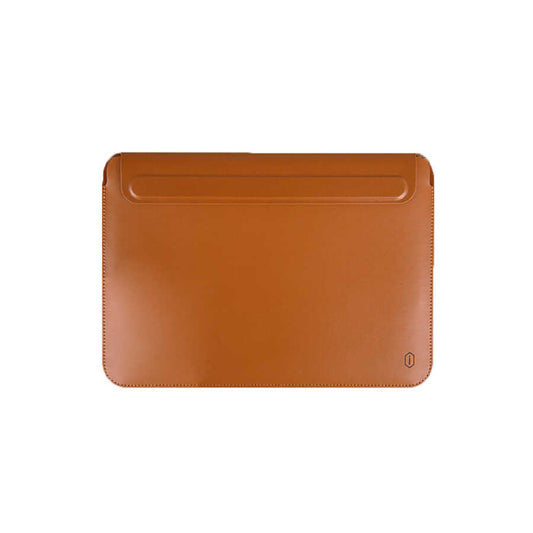 Apple Macbook 16.2' 2021 Wiwu Macbook Skin Pro Portable Stand Case Brown 