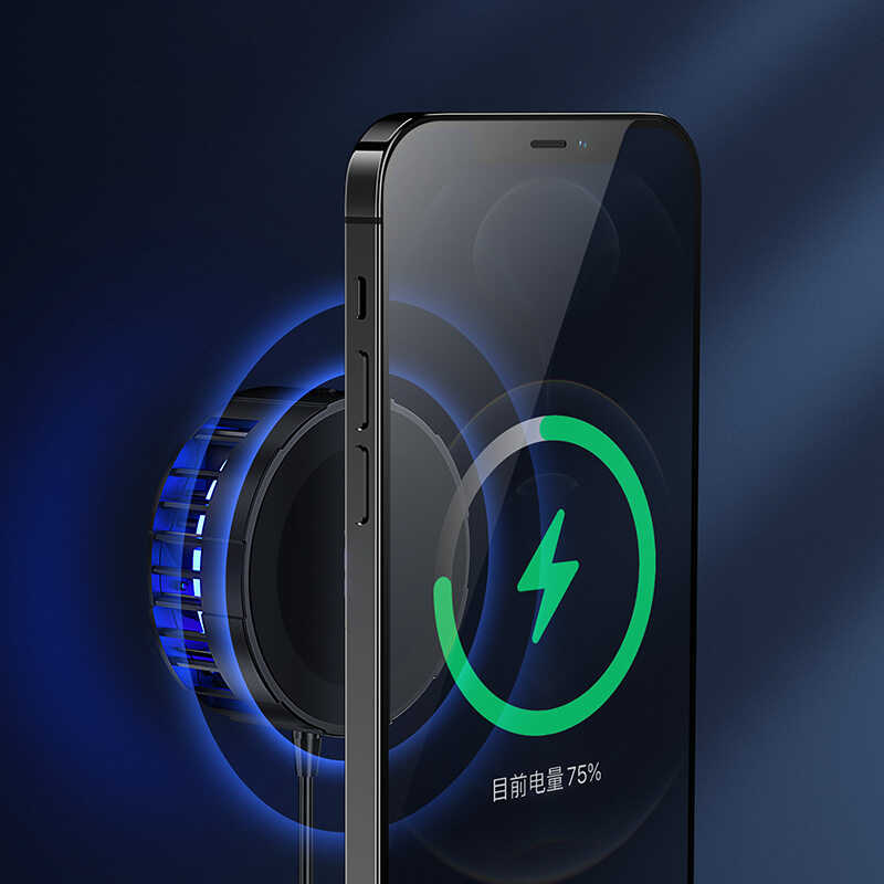 Benks W07 Cooling M-safe Wireless Charger Black