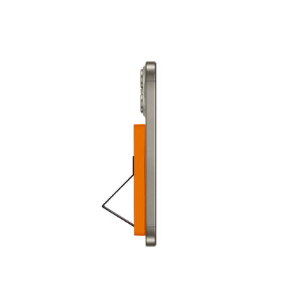 Wiwu MW-002 Pop-Up Buton Tasarımlı 6 Hazneli Magnetik Standlı Kartlık Gri