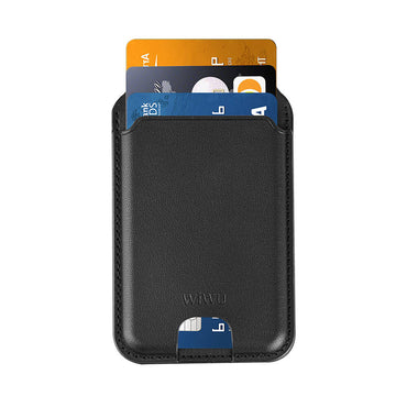 Wiwu MW-003 Mag Wallet Standlı Magnetik Kartlık Siyah Karbon