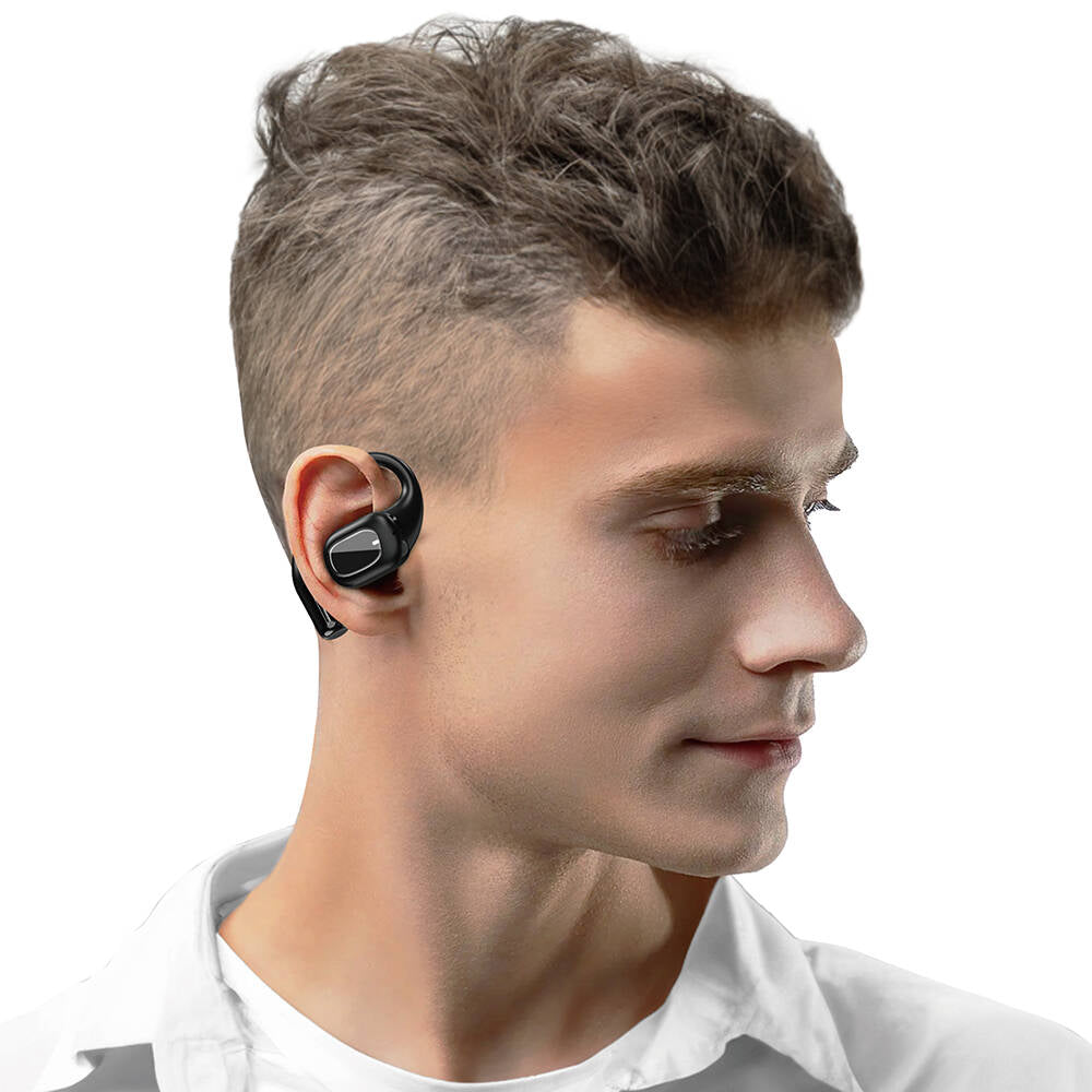 Wiwu O100 Openbuds OWS In-Ear Bluetooth v5.3 Headphones Black
