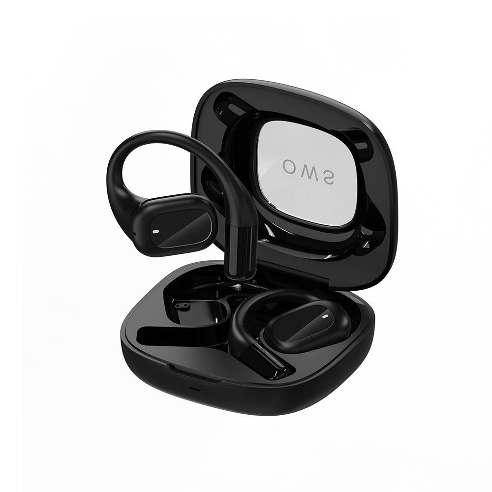 Wiwu O100 Openbuds OWS In-Ear Bluetooth v5.3 Headphones Black
