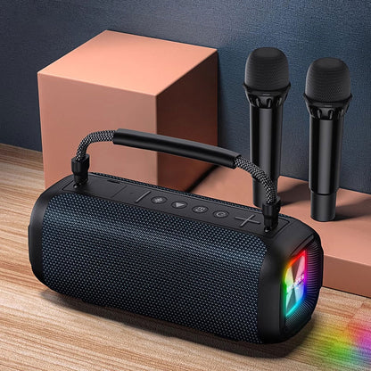 Wiwu P17 Çift Mikrofonlu Thunder Bluetooth Speaker Hoparlör TF Card/Flash Disk Suya Dayanıklı V5.3 Lacivert