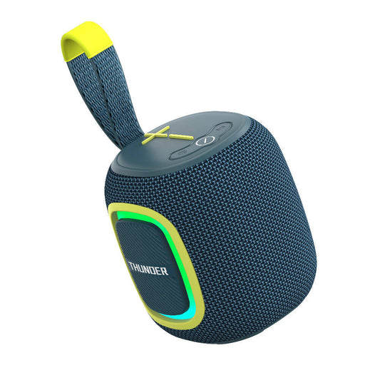 Wiwu P25 RGB Led Işıklı Wireless Bluetooth 5.3 Speaker Hoparlör Mavi