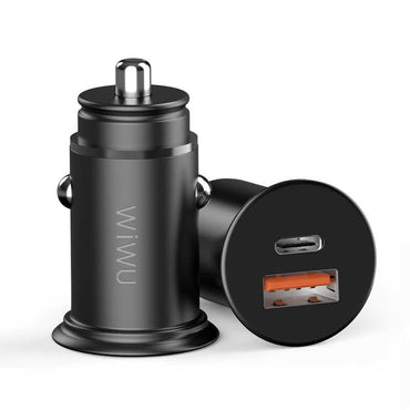 Wiwu PC200 Car Charger Black