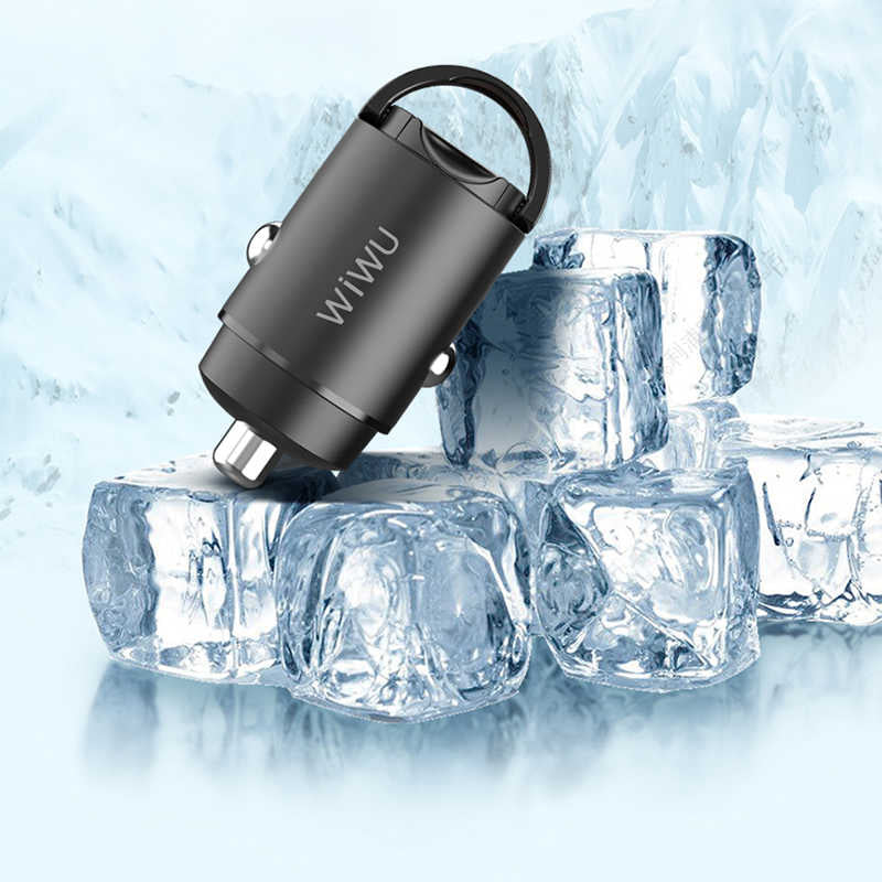 Wiwu PC301 Car Charger Black