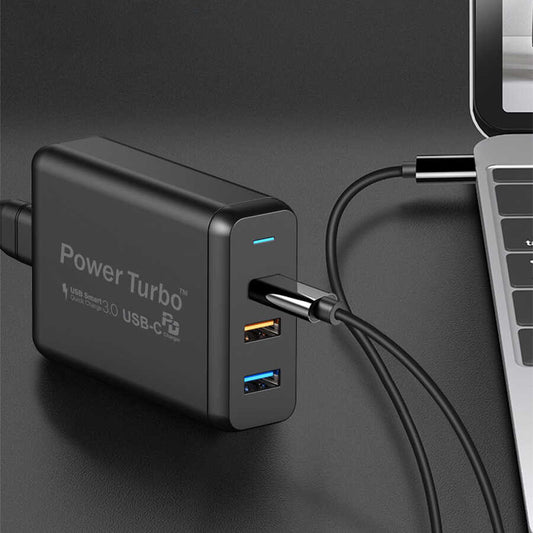 Wiwu PD Power Turbo TX-MU520C-A Universal Charging Adapter Black