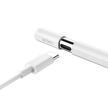 Wiwu Pencil A01 Avuç İçi Reddi (Palm Rejection) ve Eğim Hassasiyeti Özellikli Dokunmatik Kalem Beyaz