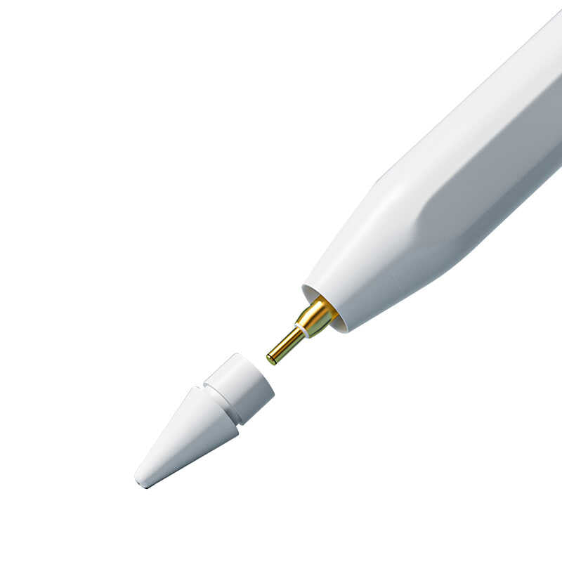 Wiwu Pencil L Dokunmatik Kalem Palm-Rejection Eğim Özellikli Çizim Kalemi Beyaz