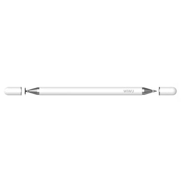 Wiwu Pencil Passive Stylus 2 in 1 Dokunmatik Çizim Kalemi Beyaz