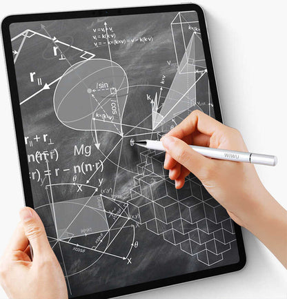 Wiwu Pencil Passive Stylus 2 in 1 Dokunmatik Çizim Kalemi Beyaz