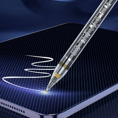 Wiwu Pencil W Pro Dijital Led Göstergeli Palm-Rejection Şeffaf Görünüm Tasarımlı Dokunmatik Çizim Kalemi Renksiz