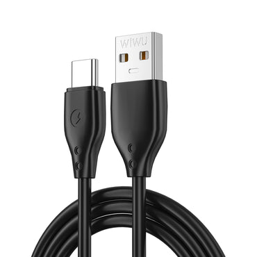 Wiwu Pioneer WI-C001 Ultra Flexible Type-C USB Cable 1M Black 