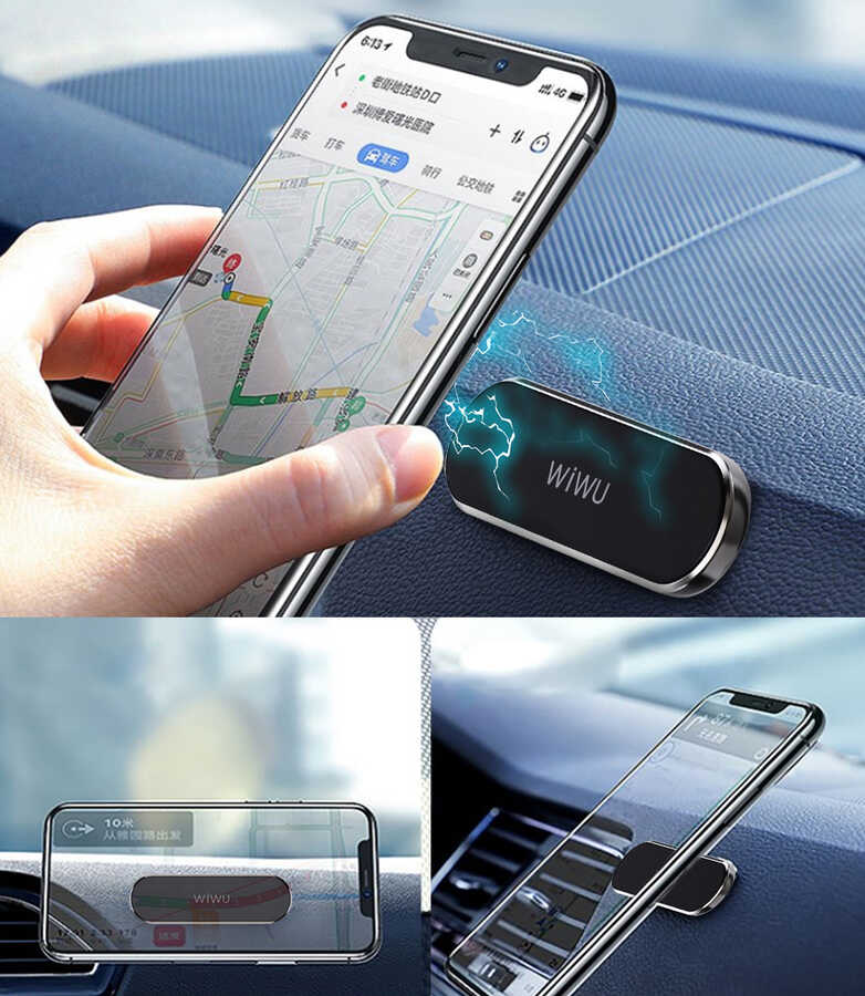 Wiwu PL700 Car Phone Holder Black 