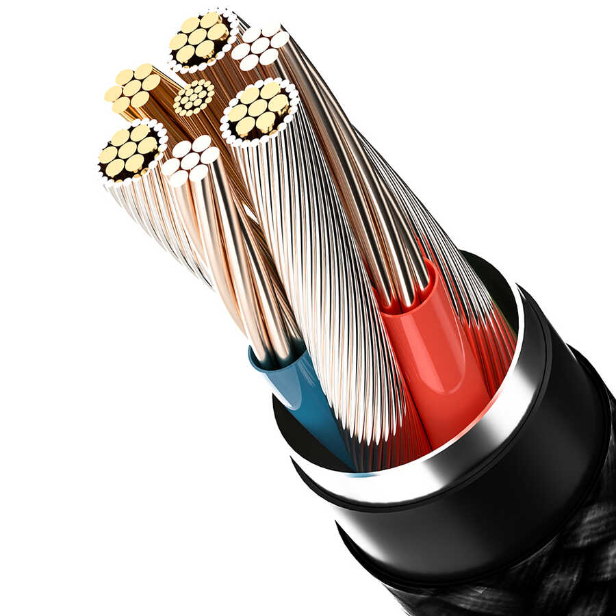 Wiwu Platinum Series PT04 PD to Lightning Cable 0.3M Black 