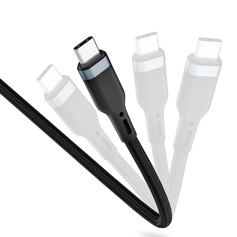 Wiwu Platinum Series PT04 PD to Lightning Cable 0.3M Black 