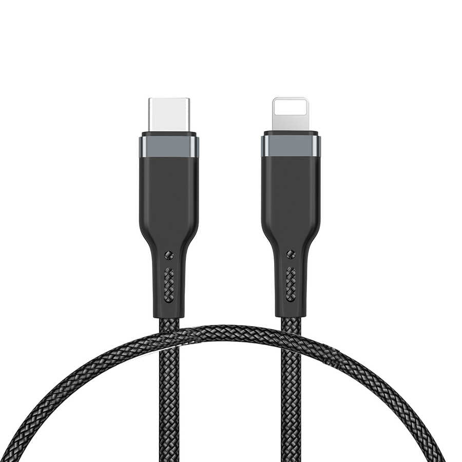 Wiwu Platinum Series PT04 PD to Lightning Cable 0.3M Black 
