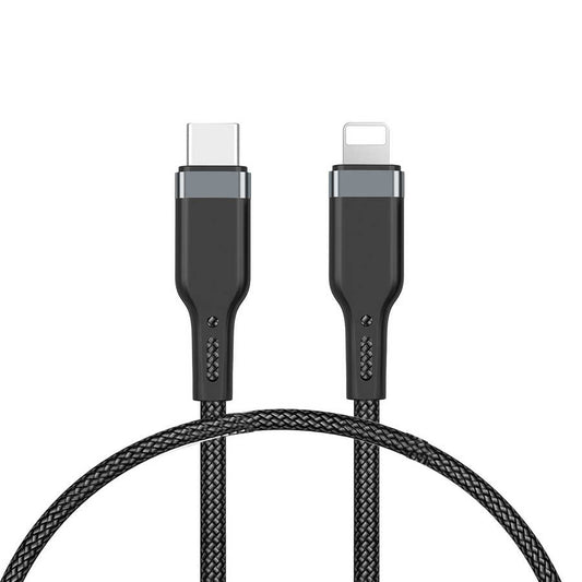 Wiwu Platinum Series PT04 PD to Lightning Cable 0.3M Black 