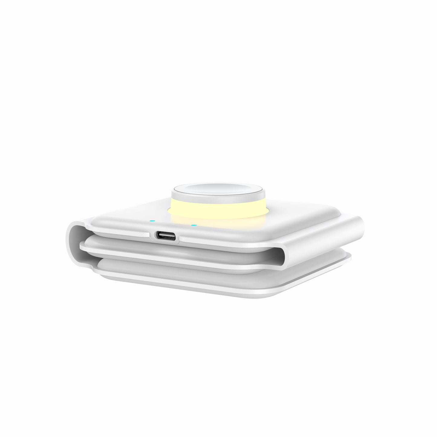 Wiwu Power Air M6 3 in 1 Magnetic Wireless Charging Stand Black 