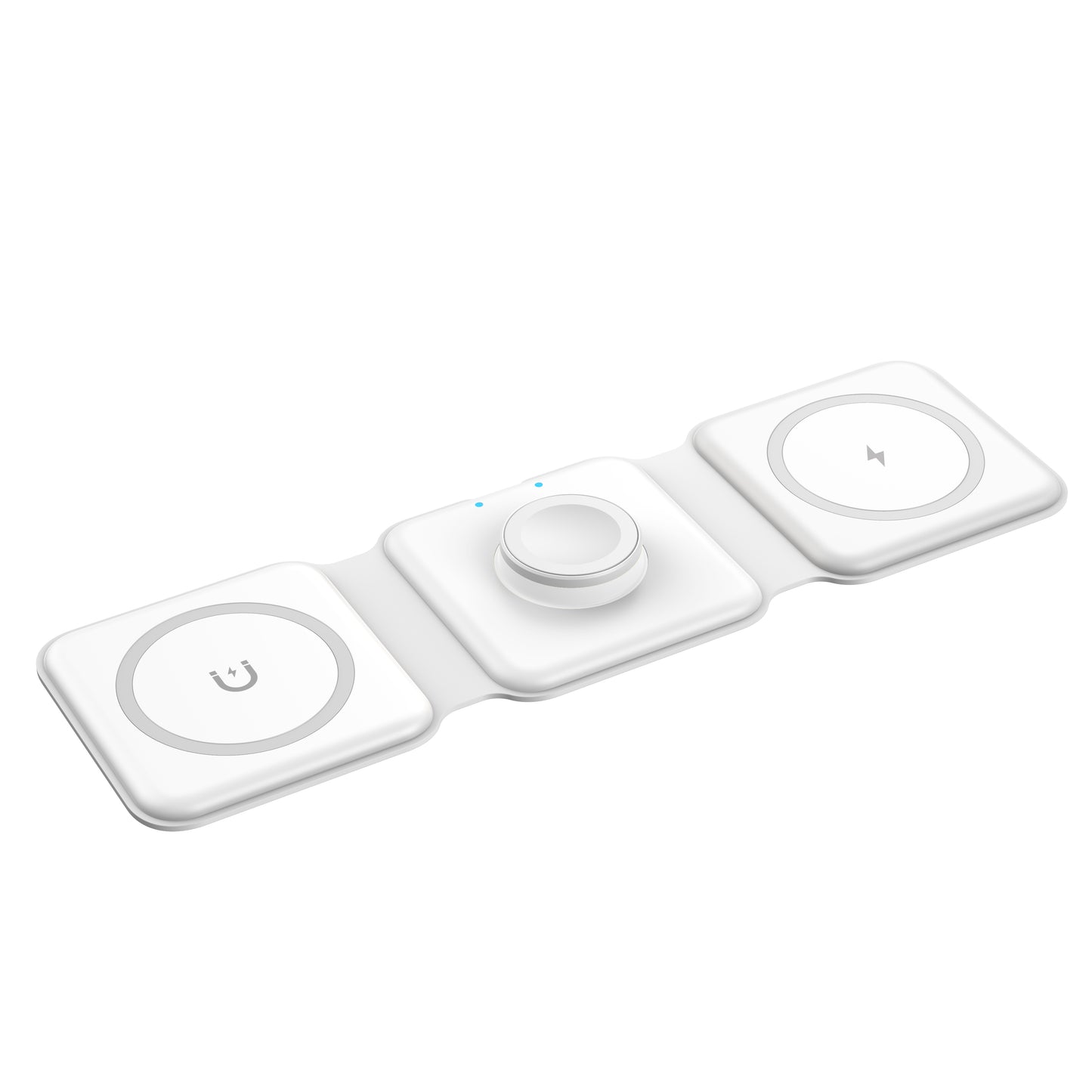 Wiwu Power Air M6 3 in 1 Magnetic Wireless Charging Stand Black 
