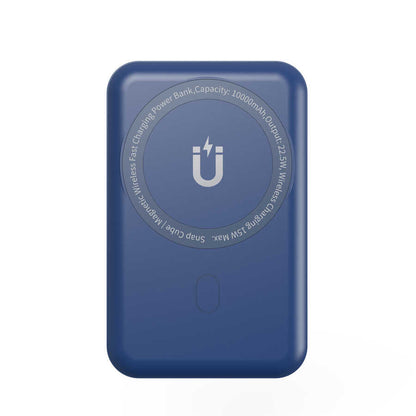 Wiwu SC10000 M-safe Mıknatıslı Wireless Powerbank Mavi