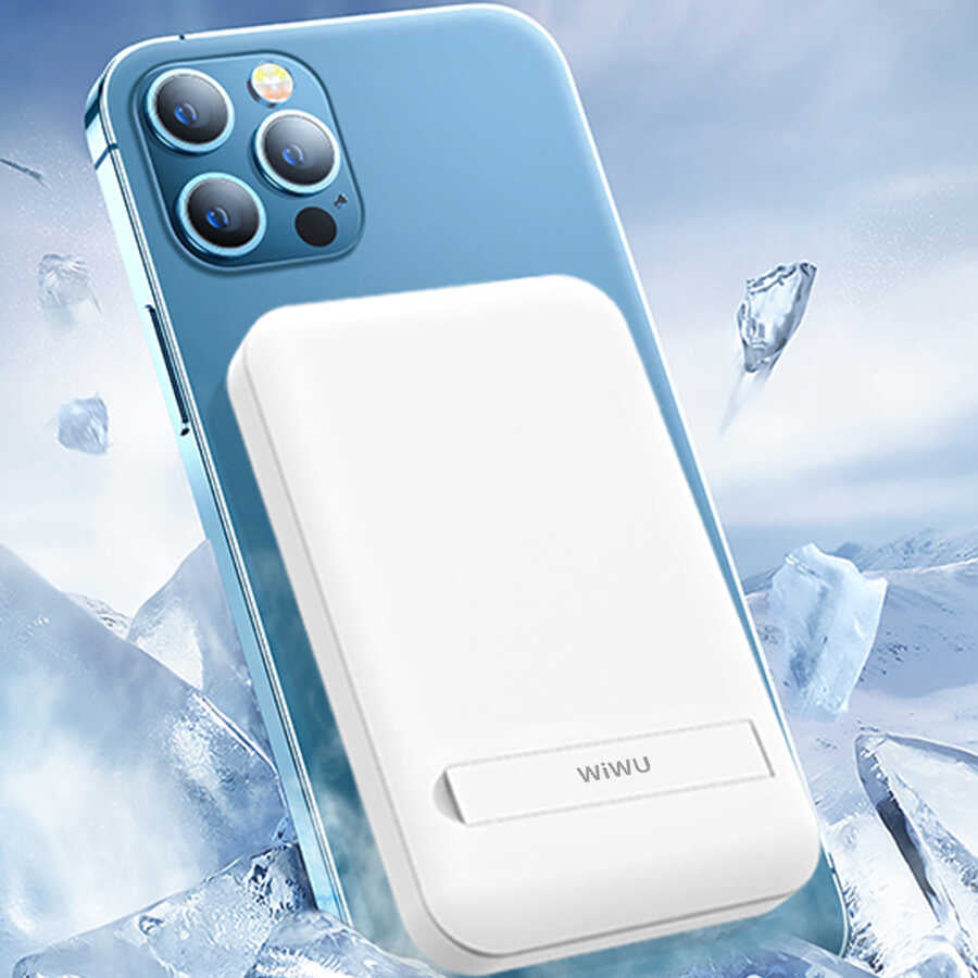 Wiwu SC10000 M-safe Mıknatıslı Wireless Powerbank Siyah
