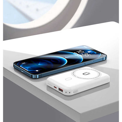 Wiwu SC10000 M-safe Mıknatıslı Wireless Powerbank Siyah