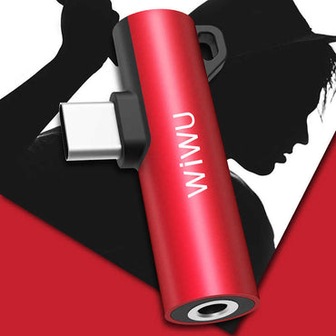 Wiwu ST05 Type-C Audio Adapter Black 