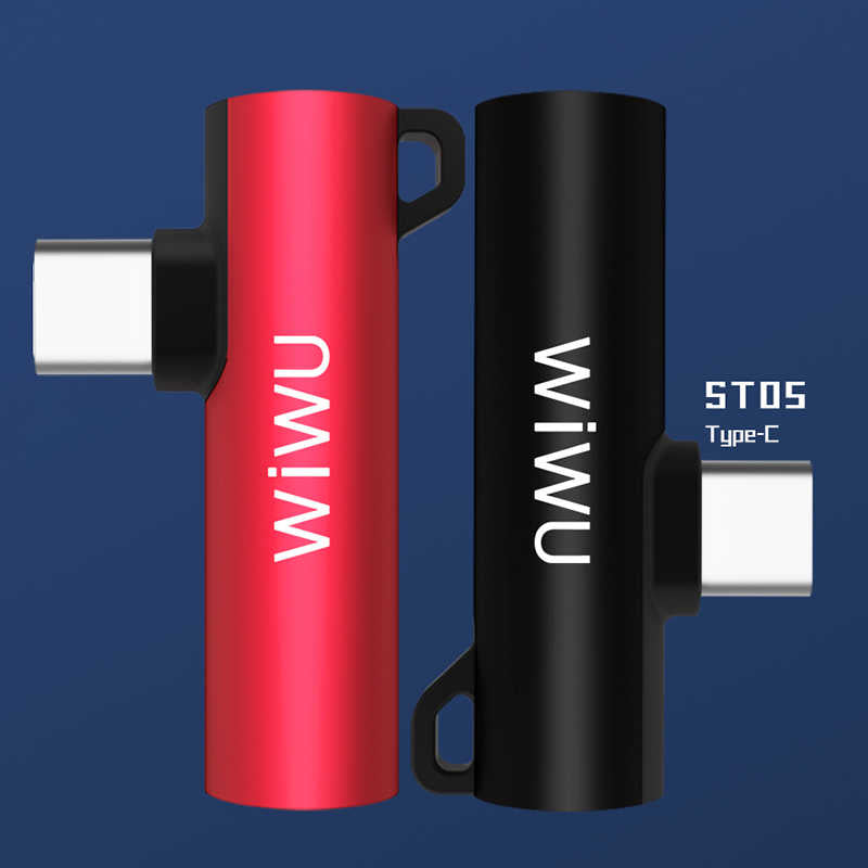 Wiwu ST05 Type-C Audio Adapter Black 