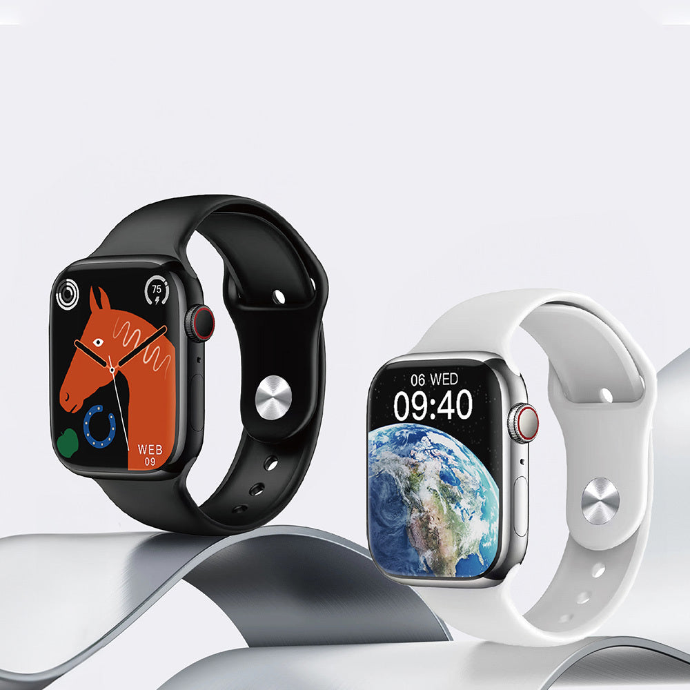 Wiwu SW01 Pro Lite iOS and Android Compatible Smart Watch Black 