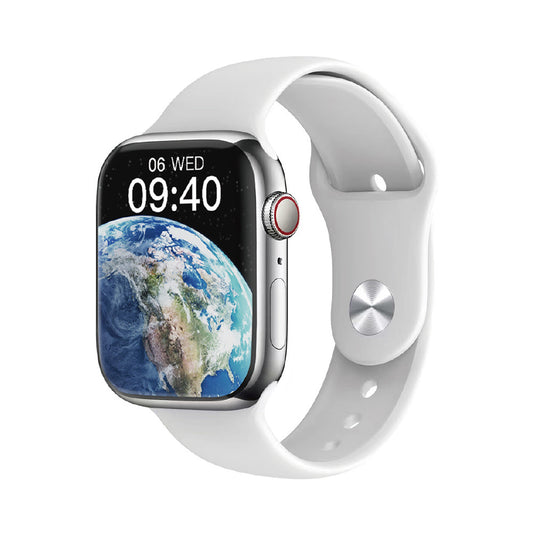 Wiwu SW01 Pro Lite iOS and Android Compatible Smart Watch Silver 