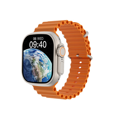 Wiwu SW01 Ultra Lite iOS and Android Compatible Smart Watch Silver 