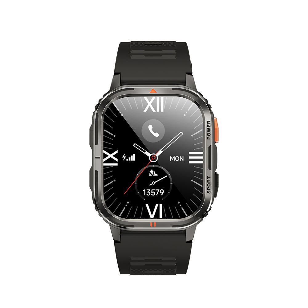 Wiwu SW05 Smart Watch IOS and Android Compatible TFT Screen IP68 Certified Smart Watch Silver 