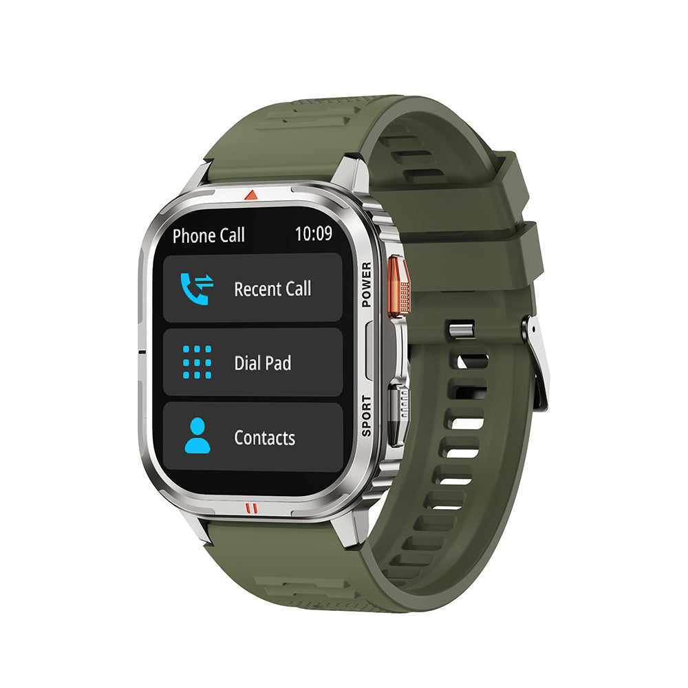 Wiwu SW05 Smart Watch IOS and Android Compatible TFT Screen IP68 Certified Smart Watch Silver 