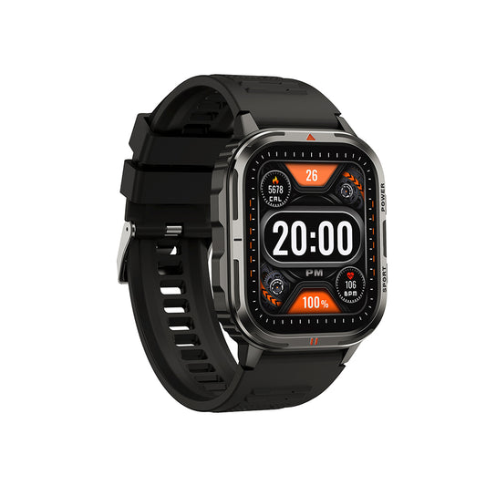 Wiwu SW05 Smart Watch IOS and Android Compatible TFT Screen IP68 Certified Smart Watch Black 