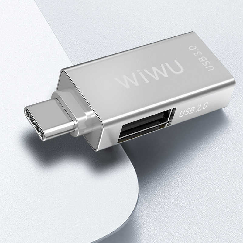 Wiwu T02 Type-C Hub Gray