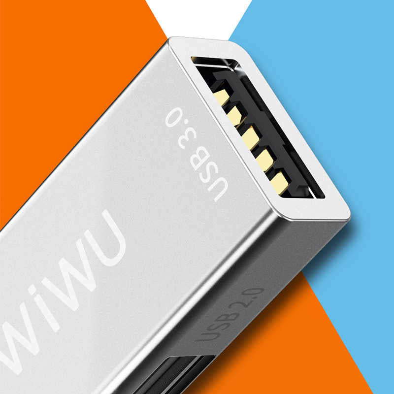 Wiwu T02 Type-C Hub Gray