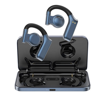 Wiwu T18 Clera Sound Series Freely Adjustable In-Ear Bluetooth 5.2 Headphones Blue 
